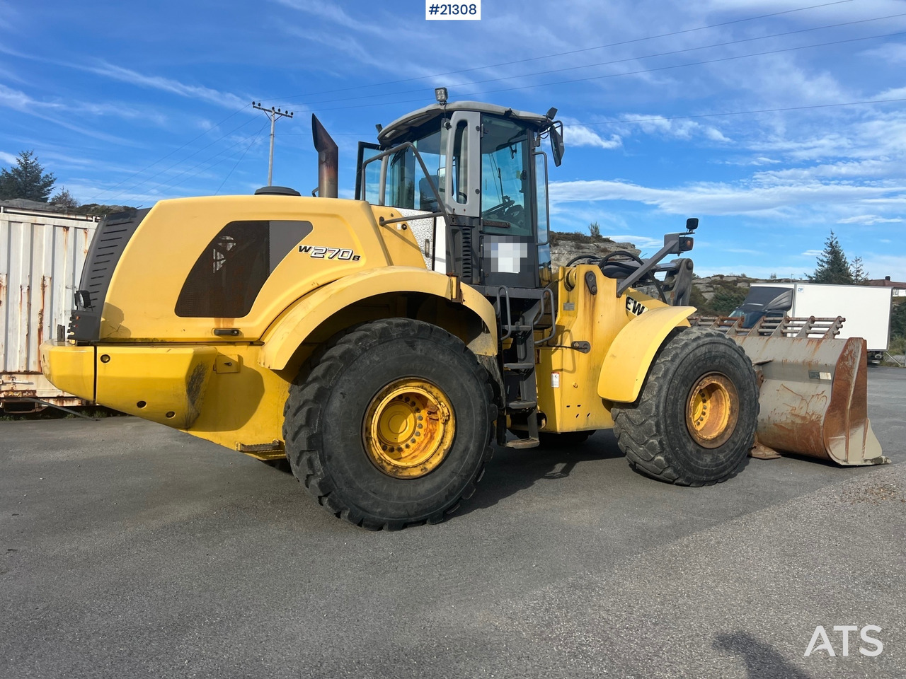 New Holland w270B - Wheel loader: picture 4 New Holland w270B - Wheel loader: picture 4