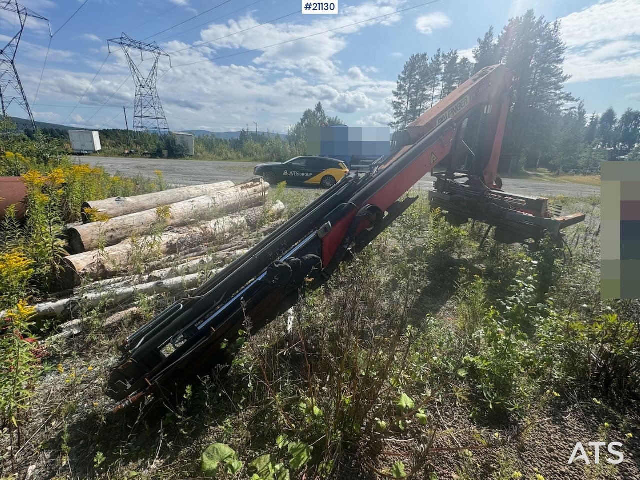 Truck mounted crane for Truck Palfinger PK 13000: picture 14 Truck mounted crane for Truck Palfinger PK 13000: picture 14