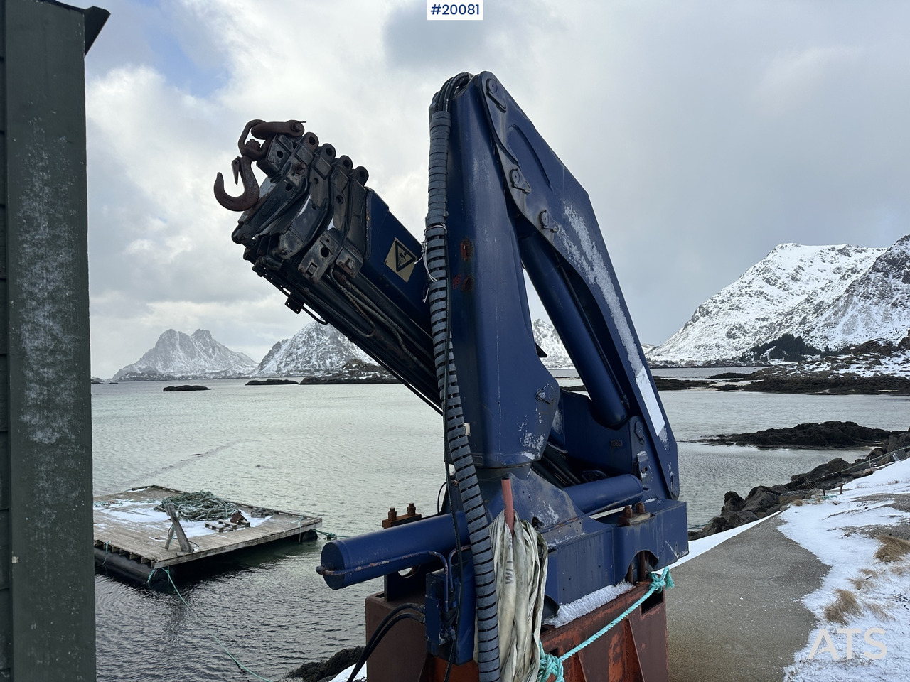 Palfinger PK 14080 C kran m/ hydraulikk pumpe - Truck mounted crane: picture 5 Palfinger PK 14080 C kran m/ hydraulikk pumpe - Truck mounted crane: picture 5