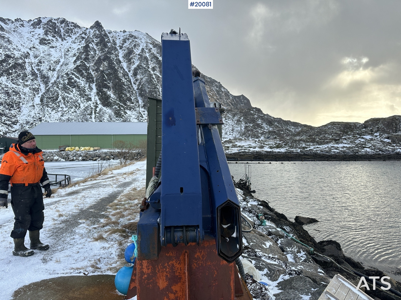 Palfinger PK 14080 C kran m/ hydraulikk pumpe - Truck mounted crane: picture 3 Palfinger PK 14080 C kran m/ hydraulikk pumpe - Truck mounted crane: picture 3