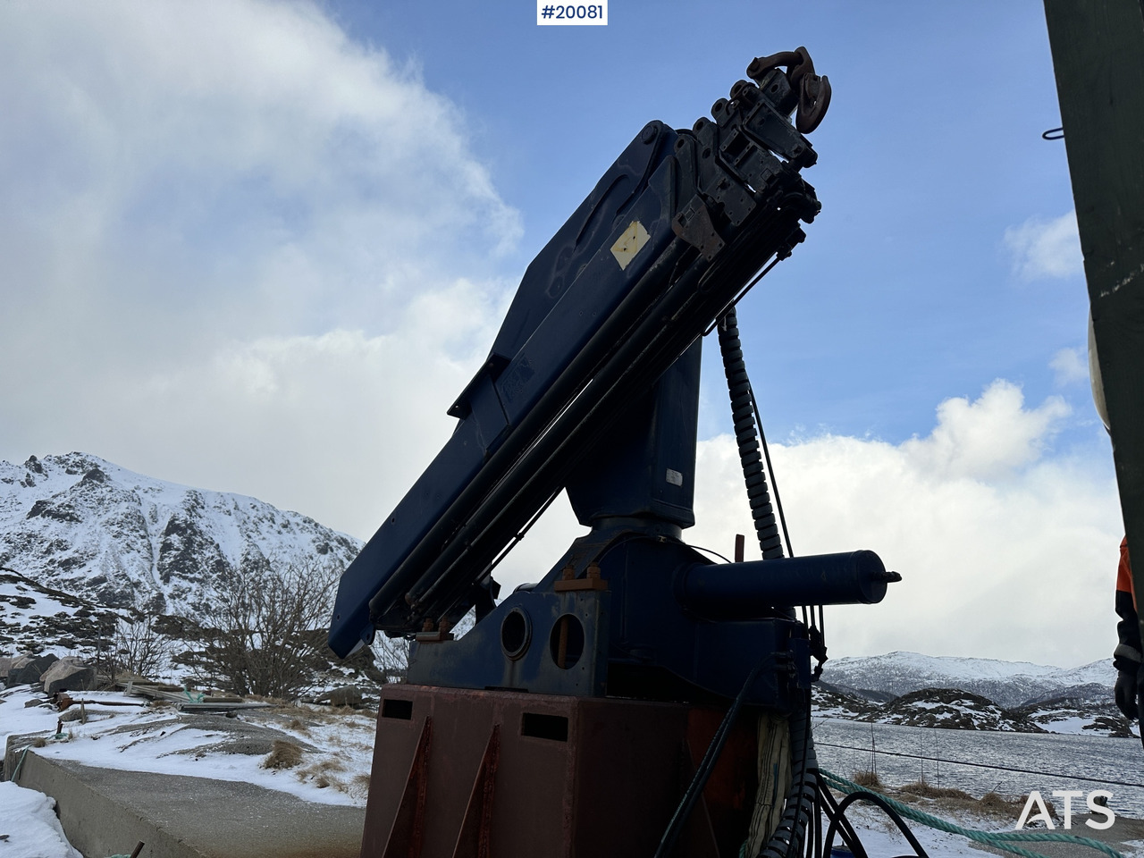 Palfinger PK 14080 C kran m/ hydraulikk pumpe - Truck mounted crane: picture 2 Palfinger PK 14080 C kran m/ hydraulikk pumpe - Truck mounted crane: picture 2