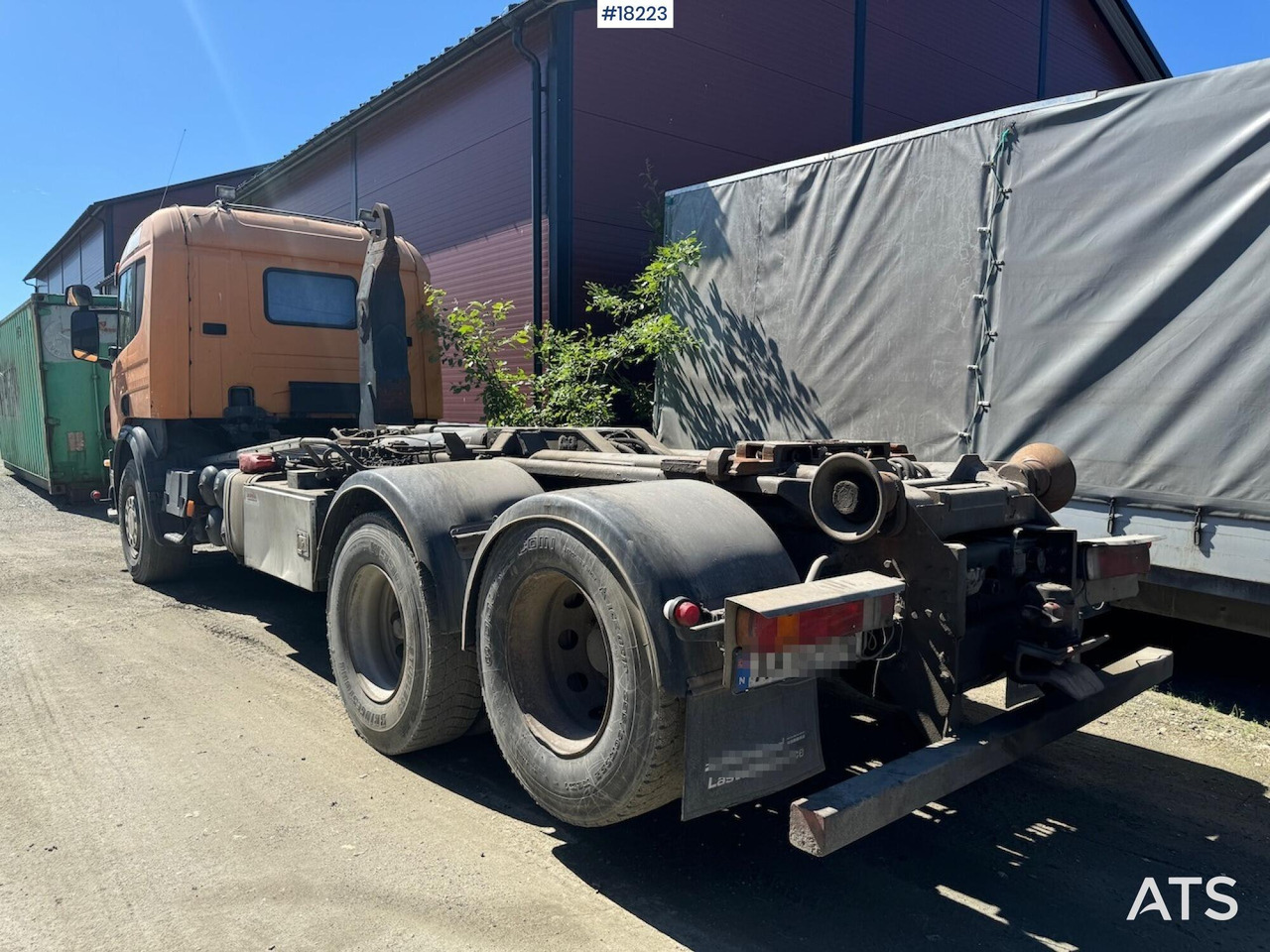 Scania 2004 Scania 124G krokbil m/ Palift krok med knekk SE VIDEO - Hook lift truck: picture 3 Scania 2004 Scania 124G krokbil m/ Palift krok med knekk SE VIDEO - Hook lift truck: picture 3