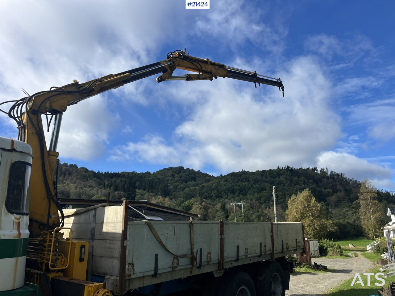 Crane truck Scania LB 81 6x2 Kranbil m/ 10t/m kran og tipp Rep.Objekt: picture 12