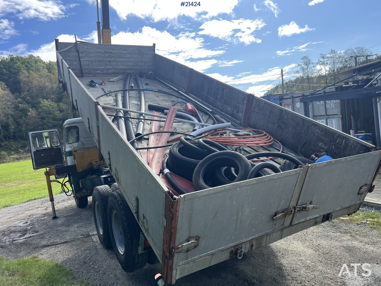 Crane truck Scania LB 81 6x2 Kranbil m/ 10t/m kran og tipp Rep.Objekt: picture 44