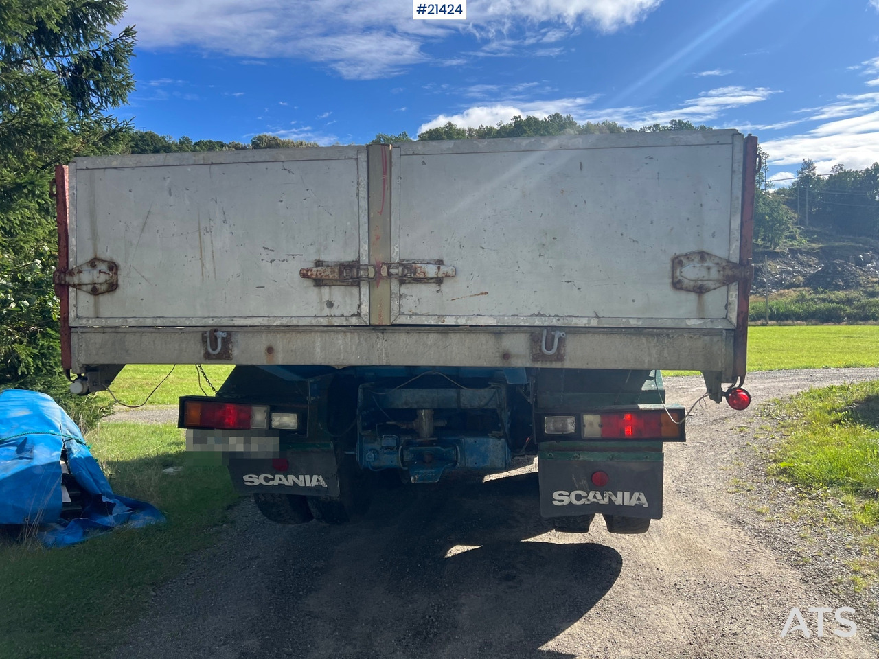 Crane truck Scania LB 81 6x2 Kranbil m/ 10t/m kran og tipp Rep.Objekt: picture 18