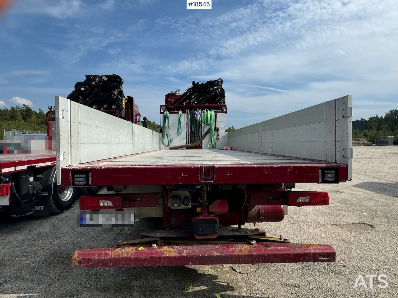 Scania R500 - Dropside/ Flatbed truck, Crane truck: picture 4 Scania R500 - Dropside/ Flatbed truck, Crane truck: picture 4