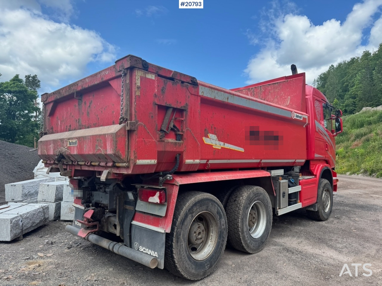 Scania R580 - Tipper: picture 5 Scania R580 - Tipper: picture 5