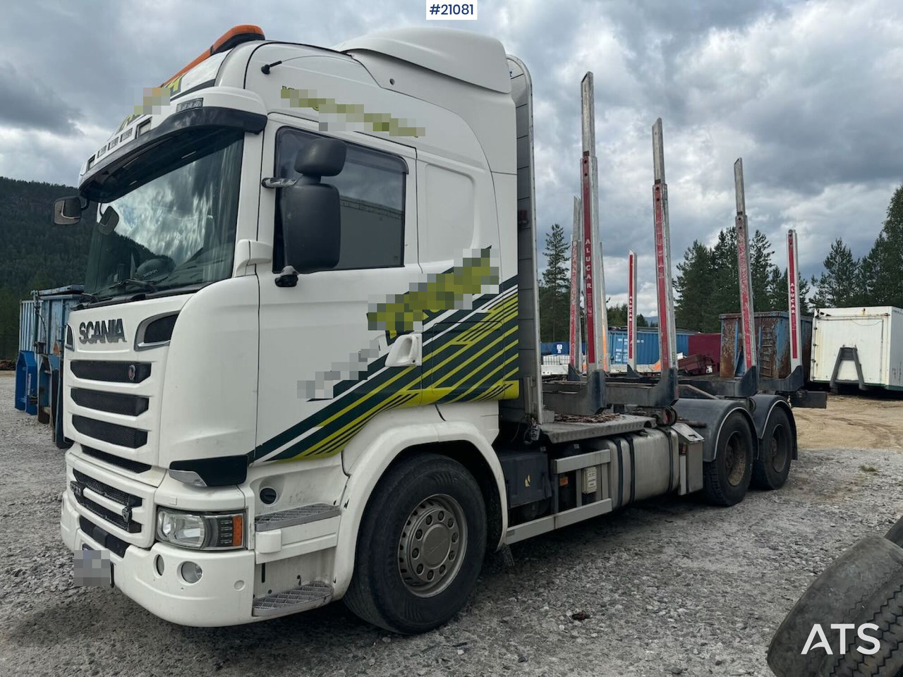 Scania R730 - Timber truck: picture 2 Scania R730 - Timber truck: picture 2