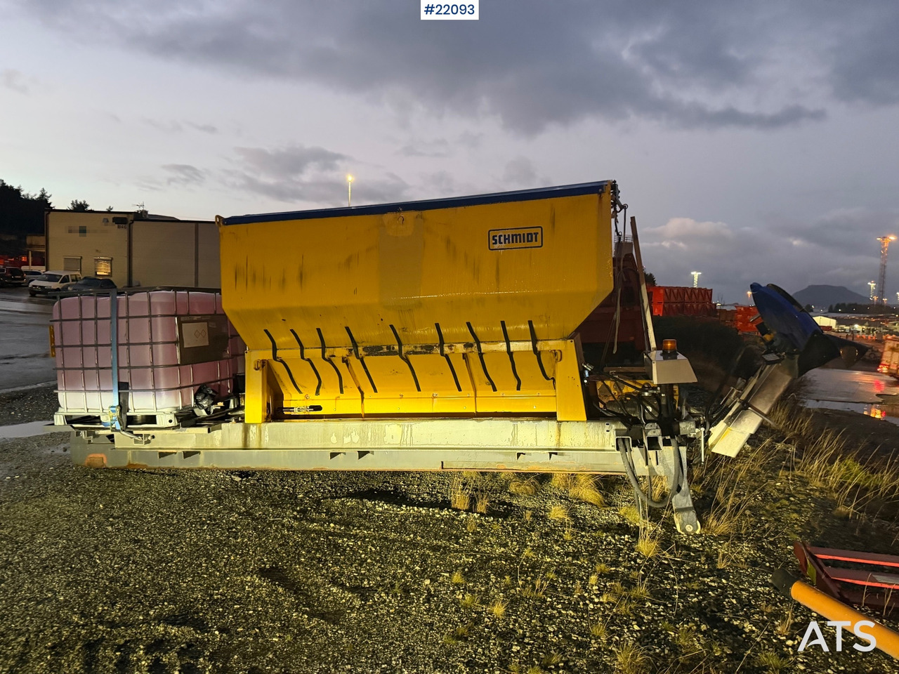 Schmidt Stratos B70C-30 salt/sand strøer m/ krokramme - Sand/ Salt spreader: picture 2 Schmidt Stratos B70C-30 salt/sand strøer m/ krokramme - Sand/ Salt spreader: picture 2