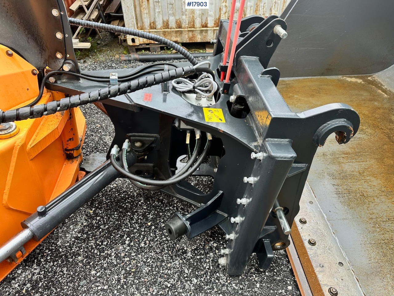 Snow plough for Construction machinery Schmidt V90: picture 8