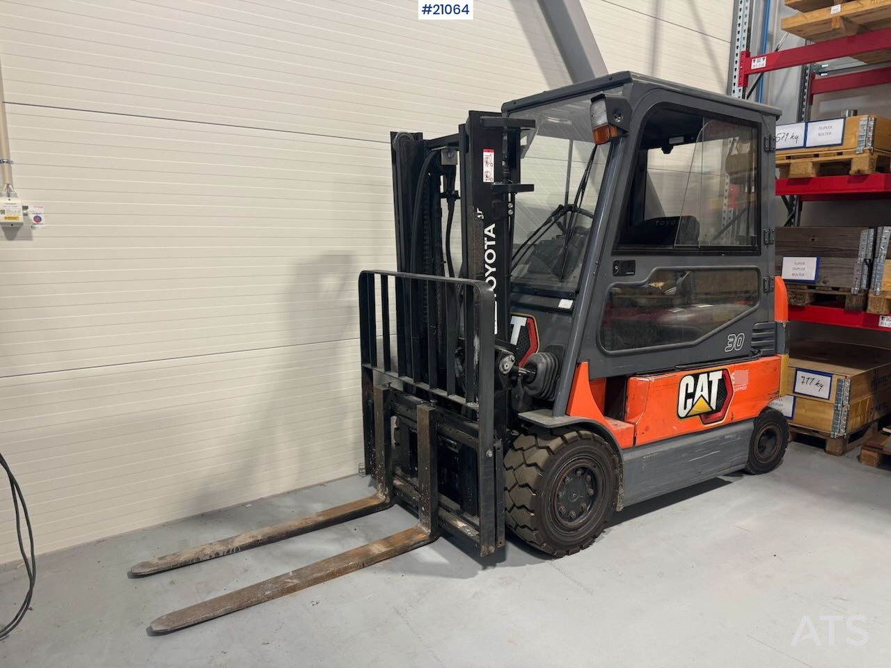 Toyota 7FBMF30 Motvektstruck - Electric forklift: picture 2 Toyota 7FBMF30 Motvektstruck - Electric forklift: picture 2
