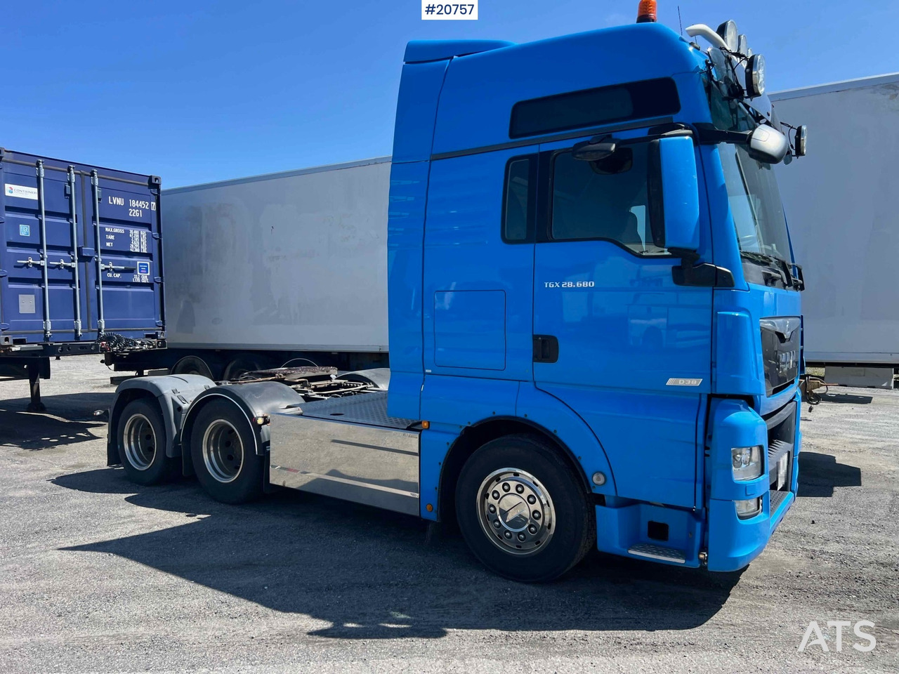 MAN TGX28.480 6x2 Trekkvogn m/ liten km-stand. SE VIDEO - Tractor unit: picture 1 MAN TGX28.480 6x2 Trekkvogn m/ liten km-stand. SE VIDEO - Tractor unit: picture 1