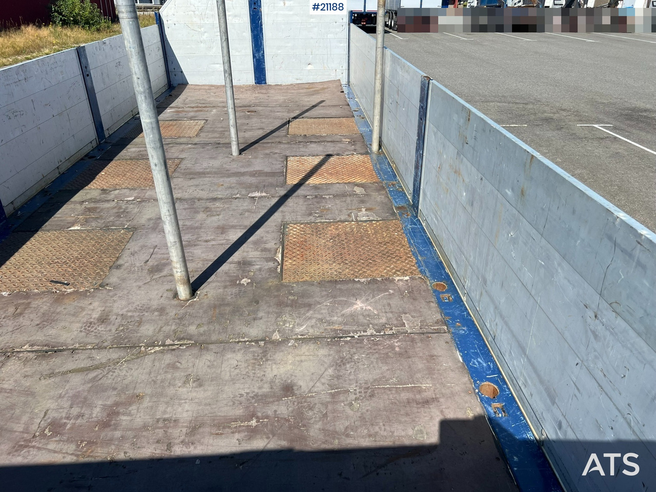 Dropside/ Flatbed trailer Tyllis 3 akslet: picture 22