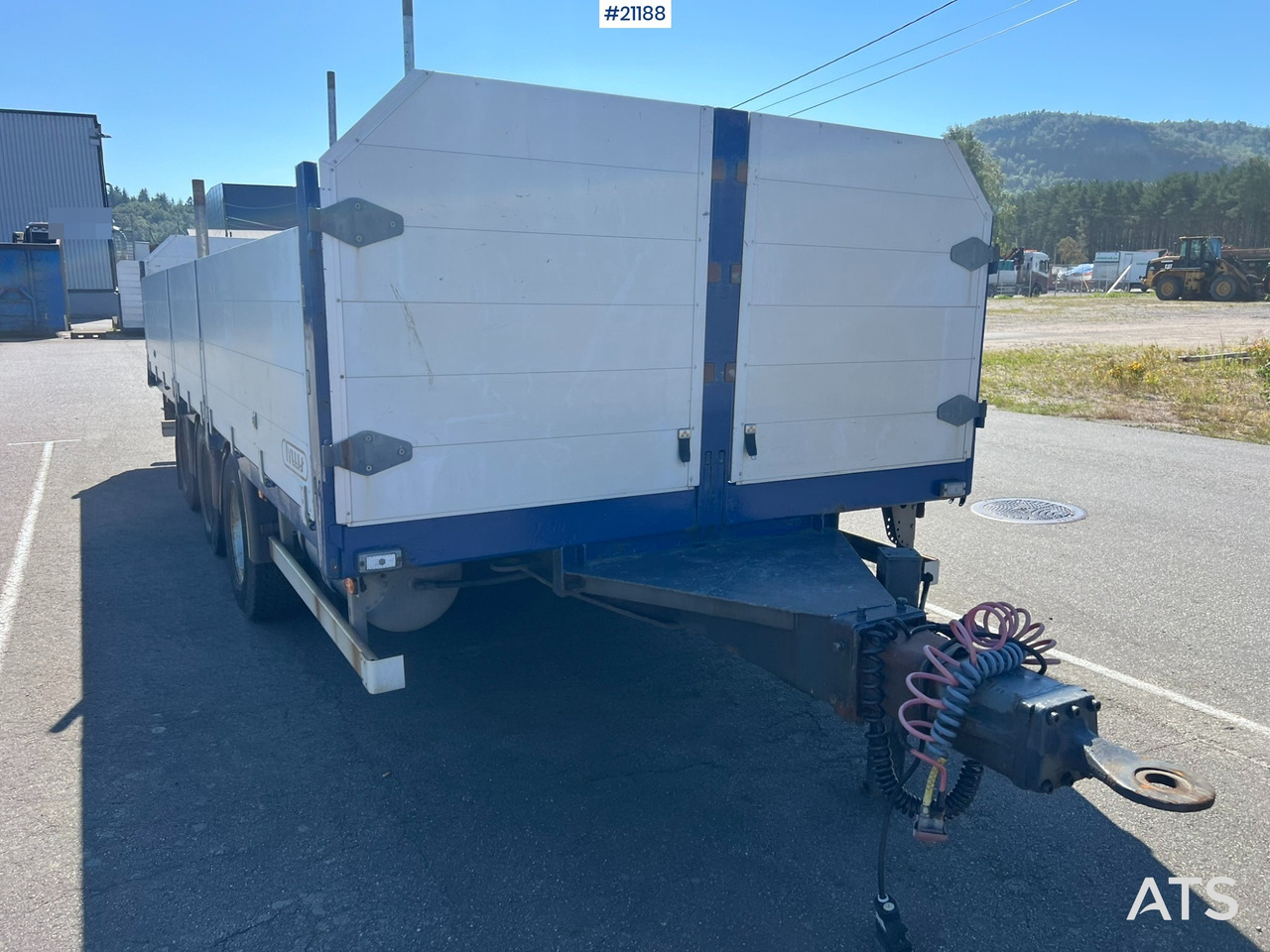 Dropside/ Flatbed trailer Tyllis 3 akslet: picture 32