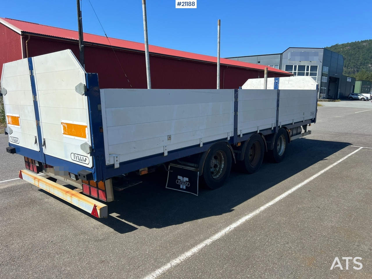 Dropside/ Flatbed trailer Tyllis 3 akslet: picture 16