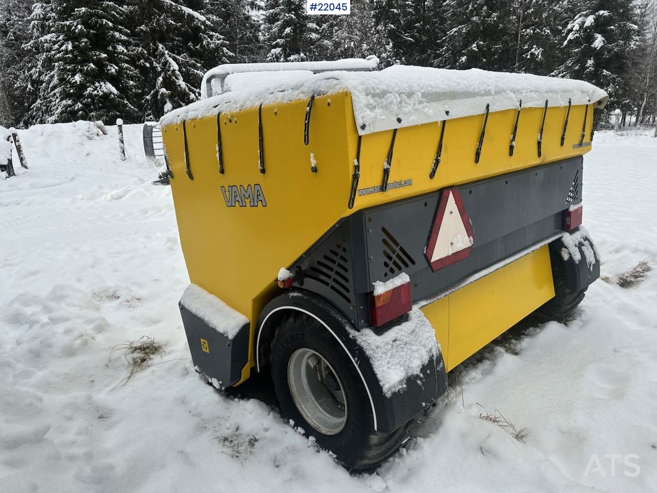 Vama 2015 Vama strøvogn. Lite brukt! - Sand/ Salt spreader: picture 5 Vama 2015 Vama strøvogn. Lite brukt! - Sand/ Salt spreader: picture 5