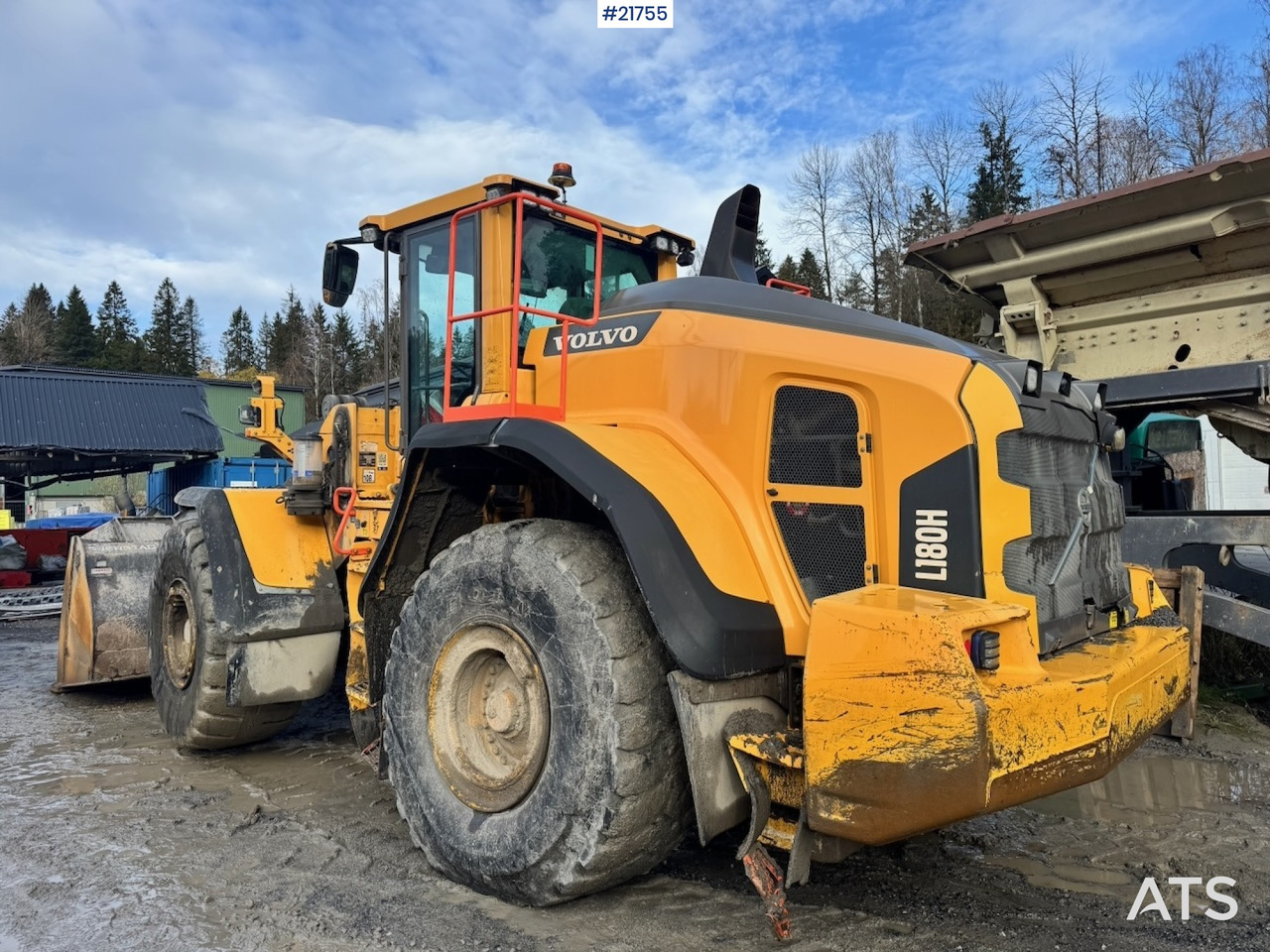 Volvo 2018 Volvo L180H Hjullaster m/ Skuffe. - Wheel loader: picture 5 Volvo 2018 Volvo L180H Hjullaster m/ Skuffe. - Wheel loader: picture 5