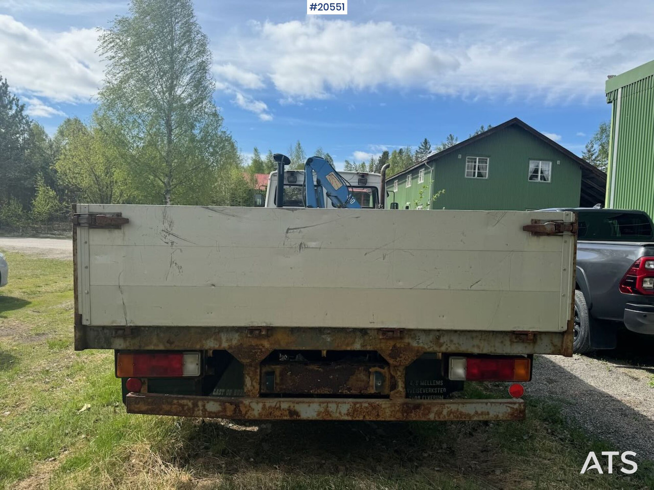 Volvo FL4 - Dropside/ Flatbed truck, Crane truck: picture 4 Volvo FL4 - Dropside/ Flatbed truck, Crane truck: picture 4