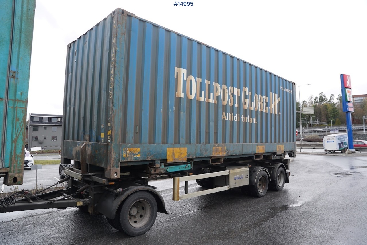 Wilco Containerslep - Closed box trailer: picture 1 Wilco Containerslep - Closed box trailer: picture 1