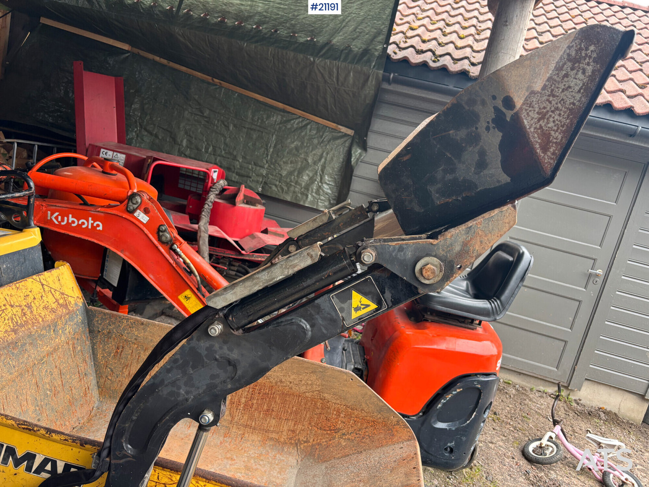 Yanmar C08 - Crawler dumper: picture 4 Yanmar C08 - Crawler dumper: picture 4