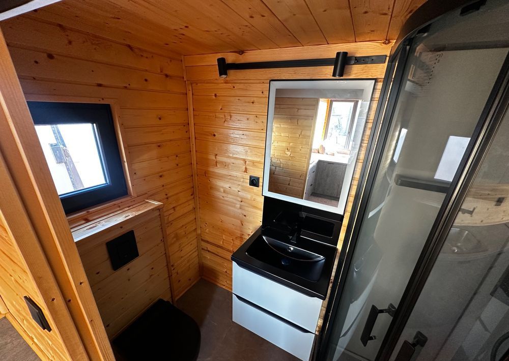 New Caravan Boro Drewniany DOMEK MOBILNY na przyczepie 7,5m x 2,5m: picture 17