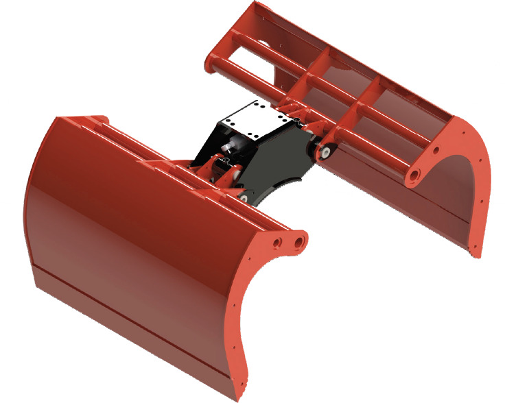 Clamshell bucket withouth side-walls BV-MR 320 - Clamshell bucket for Truck mounted crane: picture 1 Clamshell bucket withouth side-walls BV-MR 320 - Clamshell bucket for Truck mounted crane: picture 1