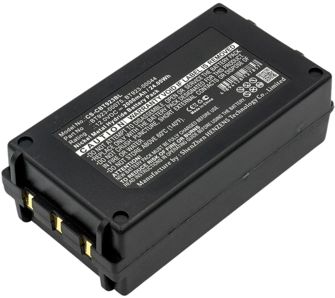 Compatible battery Cattron Theimeg BT081-00053, BT081-00061, BT923-00044, BT92300075 - Battery for Truck mounted crane: picture 2 Compatible battery Cattron Theimeg BT081-00053, BT081-00061, BT923-00044, BT92300075 - Battery for Truck mounted crane: picture 2