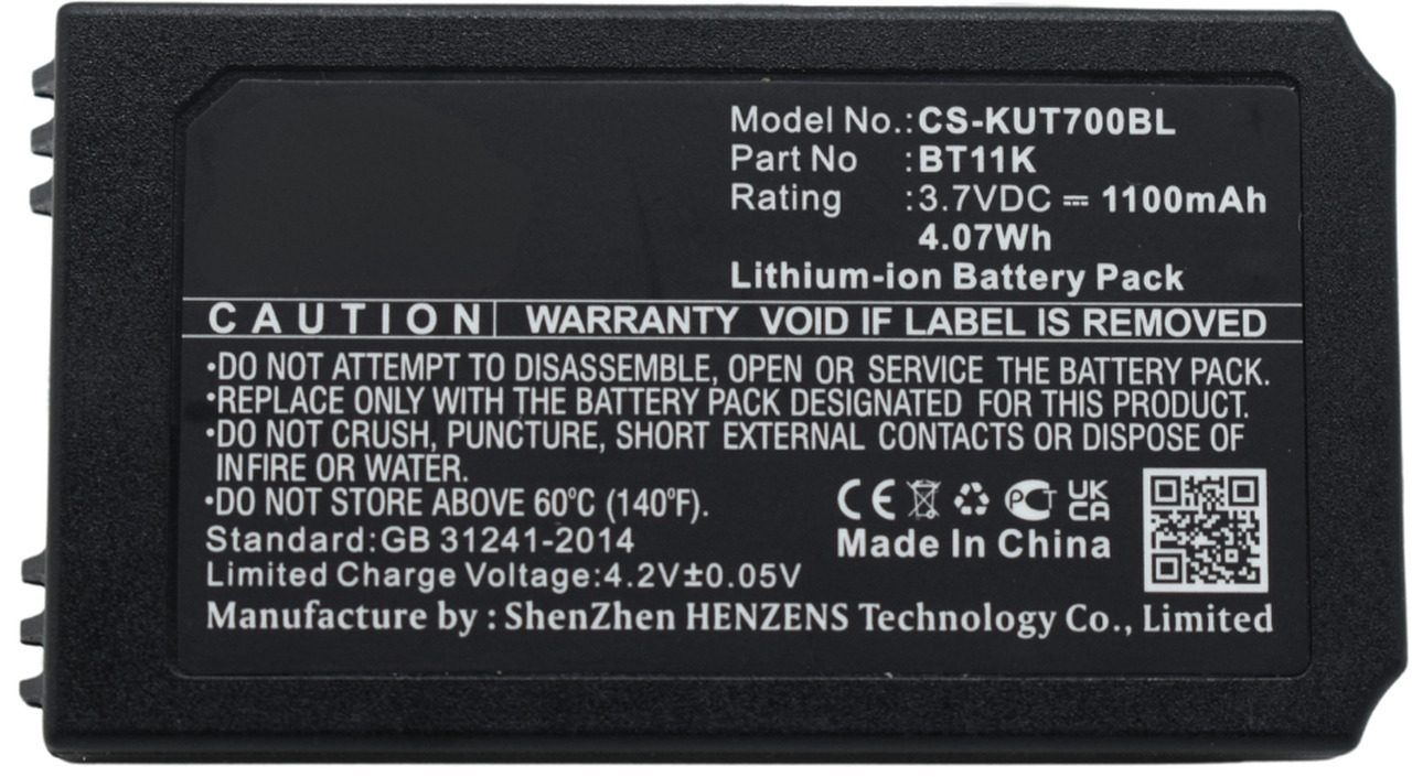 Compatible battery Ikusi BT11K - Battery for Truck mounted crane: picture 4 Compatible battery Ikusi BT11K - Battery for Truck mounted crane: picture 4