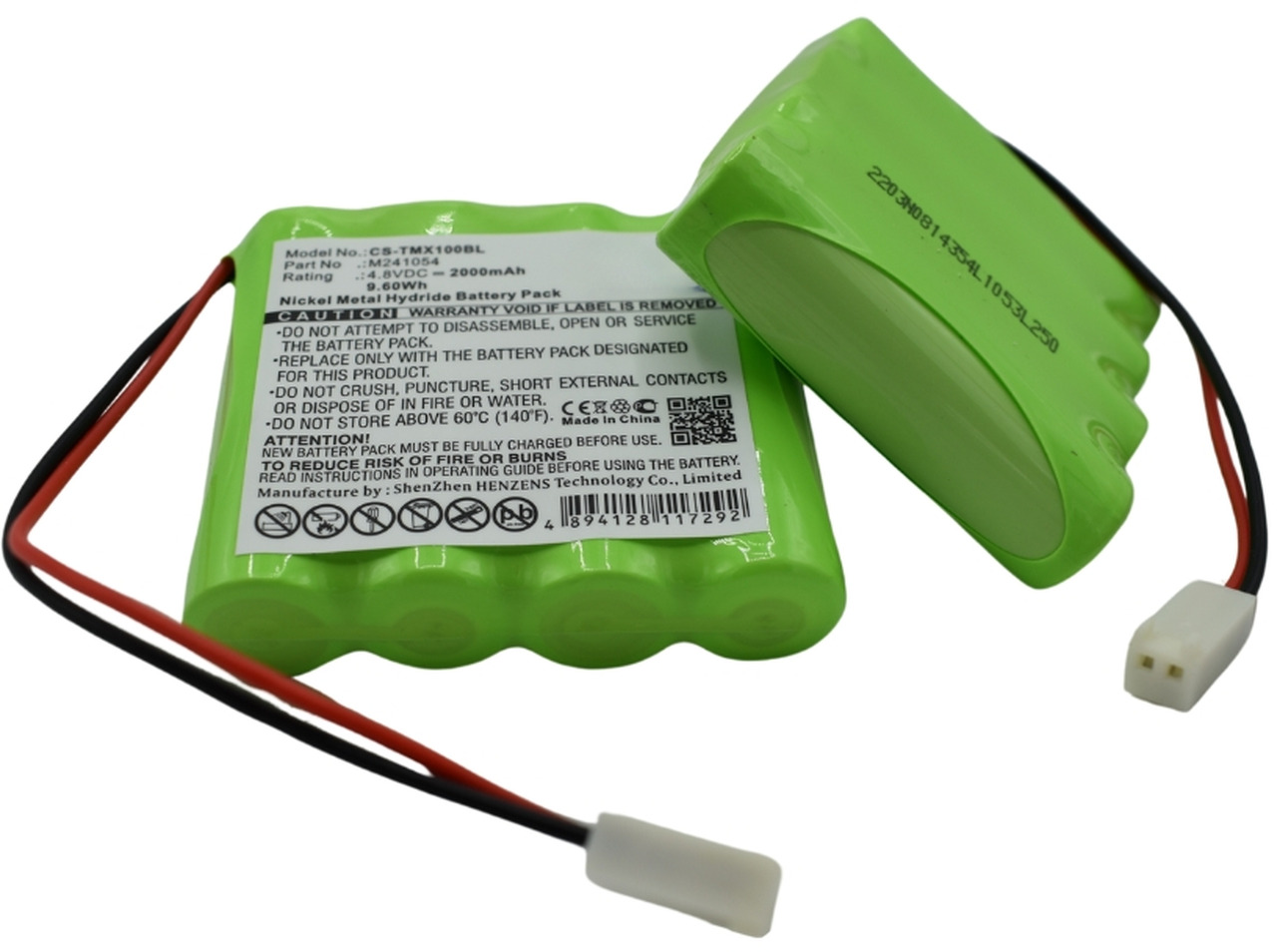 Compatible battery Teleradio M241054 - Battery for Truck mounted crane: picture 5 Compatible battery Teleradio M241054 - Battery for Truck mounted crane: picture 5