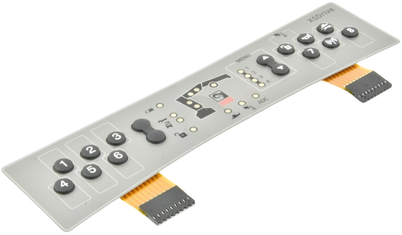 Membrane board for radio remote control Hiab XS Drive - Electrical system for Truck mounted crane: picture 1 Membrane board for radio remote control Hiab XS Drive - Electrical system for Truck mounted crane: picture 1
