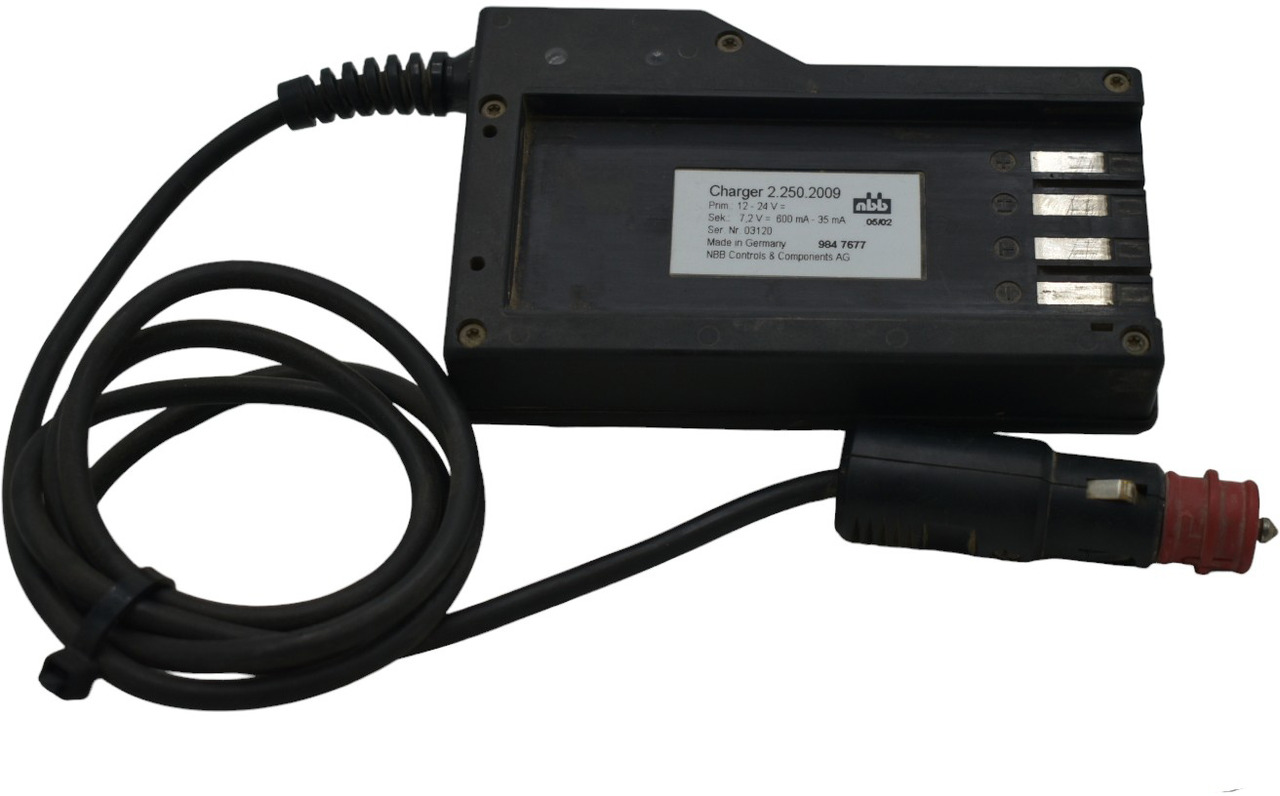 NBB HIAB BATTERY CHARGER 9847677 9847677 - Spare parts for Truck mounted crane: picture 1 NBB HIAB BATTERY CHARGER 9847677 9847677 - Spare parts for Truck mounted crane: picture 1