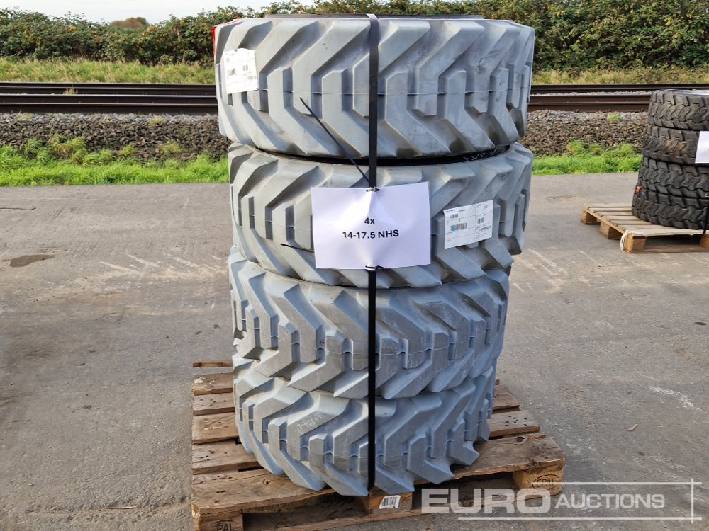 14-17.5 NHS Tyres with Rims (4 of) - Tire: picture 1 14-17.5 NHS Tyres with Rims (4 of) - Tire: picture 1