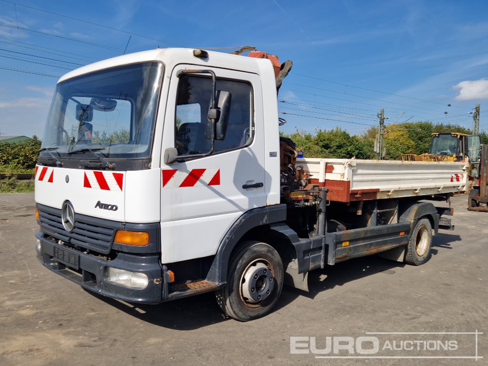 1999 Mercedes Atego - Dropside/ Flatbed truck, Crane truck: picture 1 1999 Mercedes Atego - Dropside/ Flatbed truck, Crane truck: picture 1