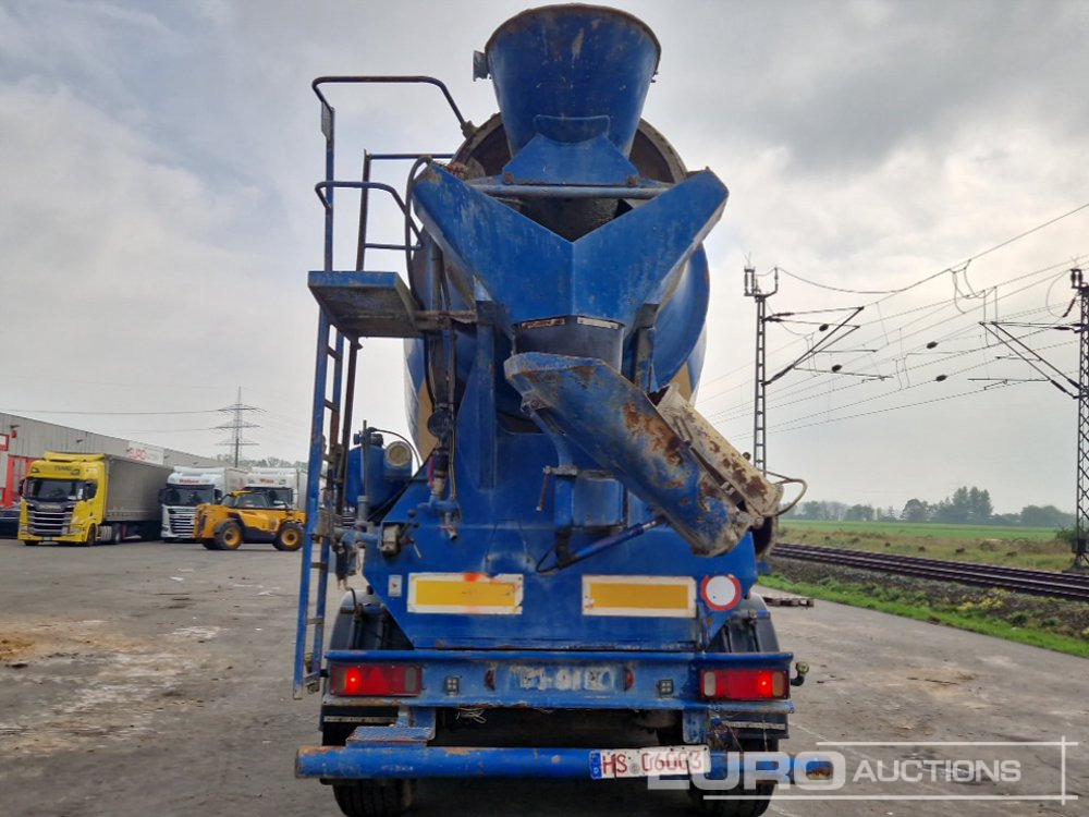 2001 Kumlin SF37.5 3 Axle Concrete Mixer Trailer (German Reg. Docs. Available) - Concrete mixer semi-trailer: picture 4 2001 Kumlin SF37.5 3 Axle Concrete Mixer Trailer (German Reg. Docs. Available) - Concrete mixer semi-trailer: picture 4