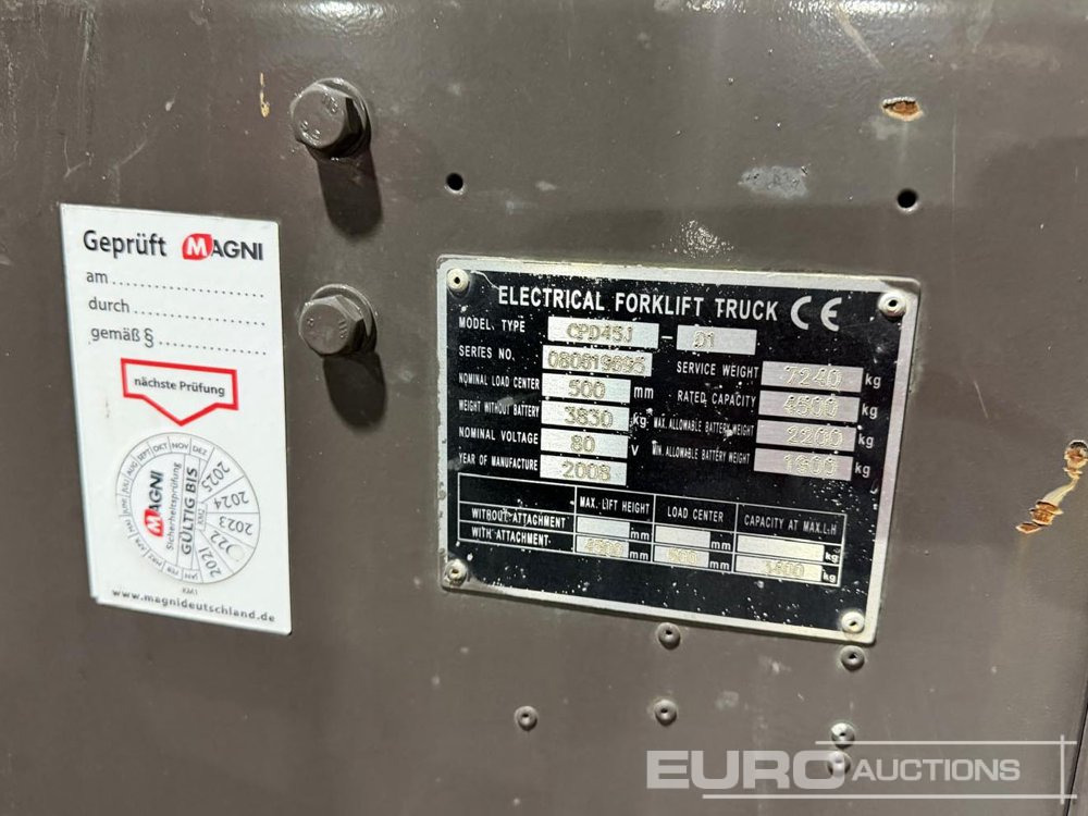 2008 Magni CPD45J - Forklift: picture 2 2008 Magni CPD45J - Forklift: picture 2