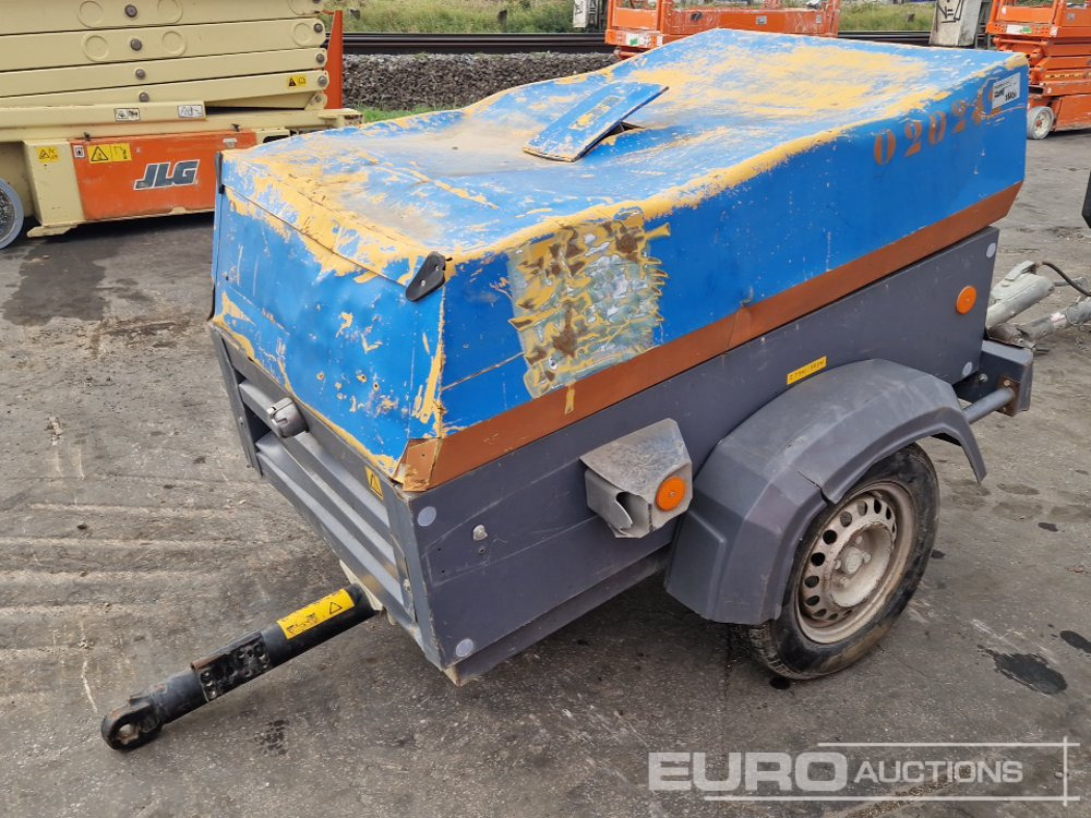 2011 Atlas Copco XAS47KD 92CFM - Air compressor: picture 1 2011 Atlas Copco XAS47KD 92CFM - Air compressor: picture 1