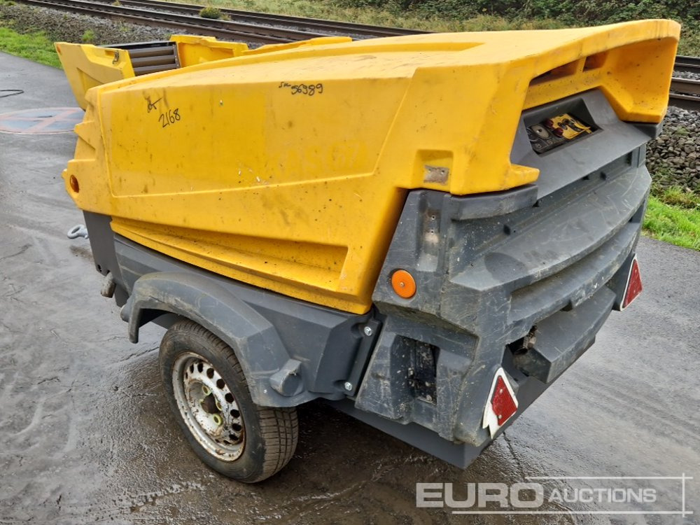 2011 Atlas Copco XAS67 130CFM - Air compressor: picture 2 2011 Atlas Copco XAS67 130CFM - Air compressor: picture 2