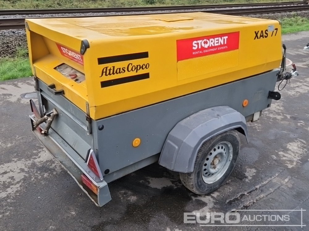 2011 Atlas Copco XAS77 150CFM - Air compressor: picture 3 2011 Atlas Copco XAS77 150CFM - Air compressor: picture 3