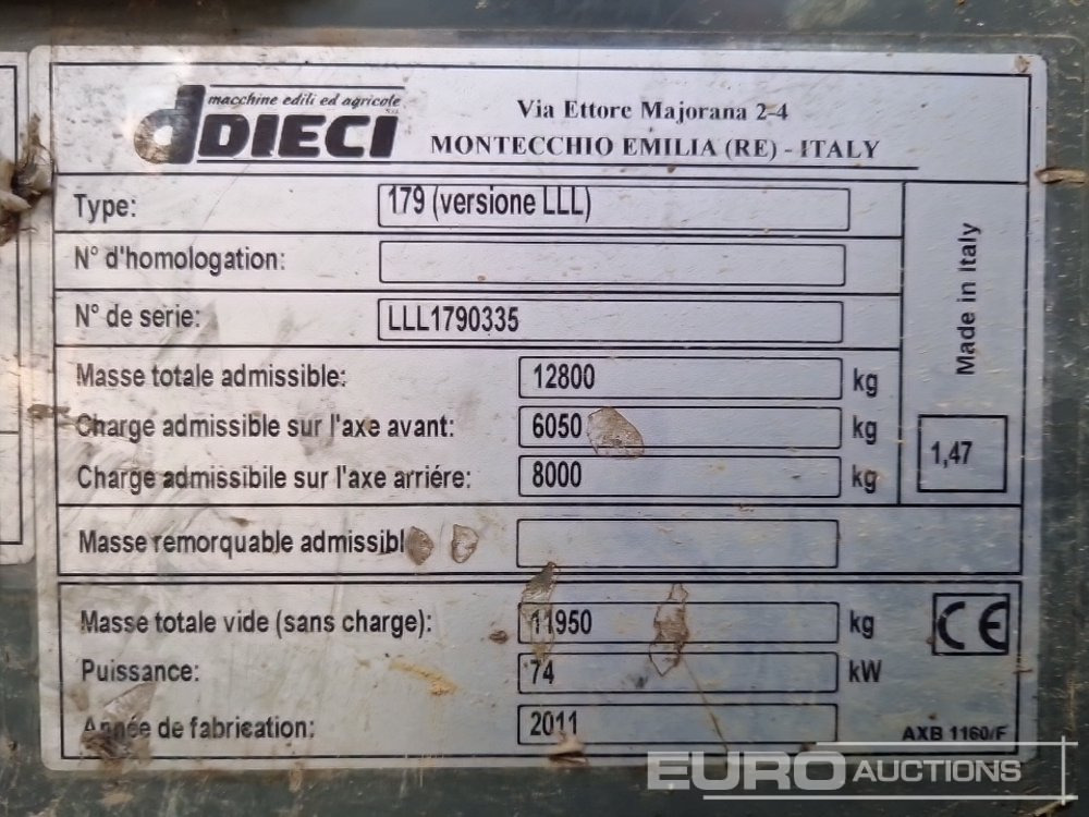 Telescopic handler 2011 Dieci Icarus 40.17: picture 34