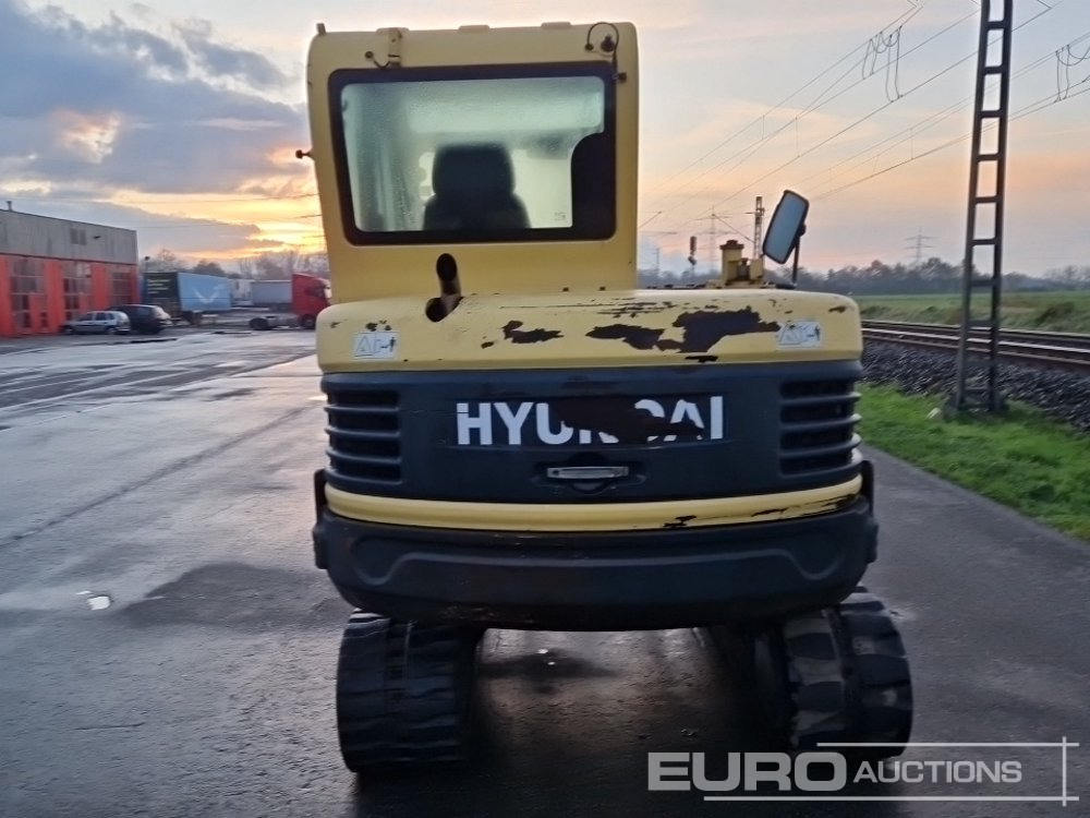 2011 Hyundai ROBEX 55-9 - Mini excavator: picture 4 2011 Hyundai ROBEX 55-9 - Mini excavator: picture 4