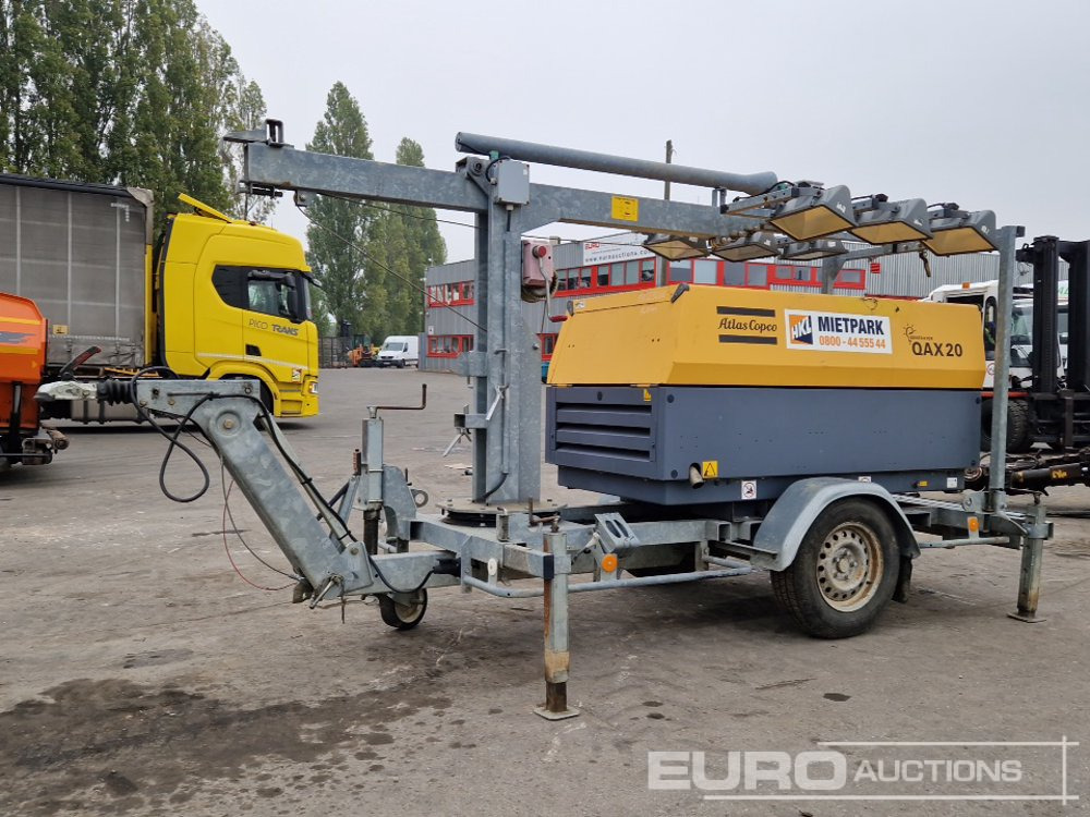 2013 Atlas Copco QAX20 - Lighting tower: picture 1 2013 Atlas Copco QAX20 - Lighting tower: picture 1