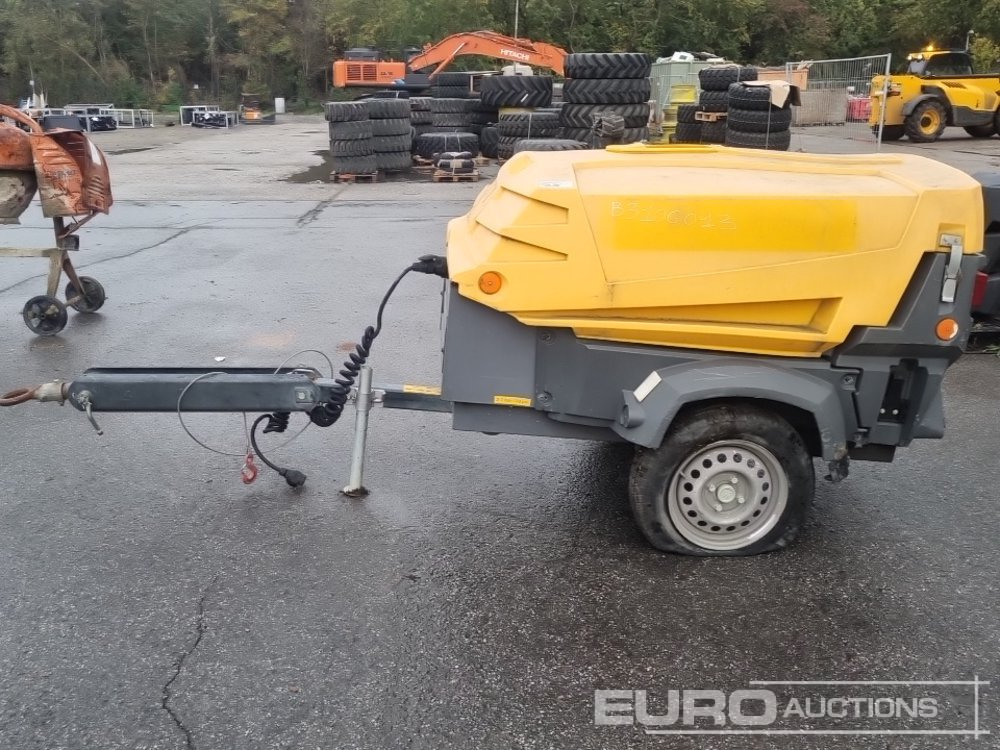 2014 Atlas Copco XAS37KD 78CFM - Air compressor: picture 2 2014 Atlas Copco XAS37KD 78CFM - Air compressor: picture 2