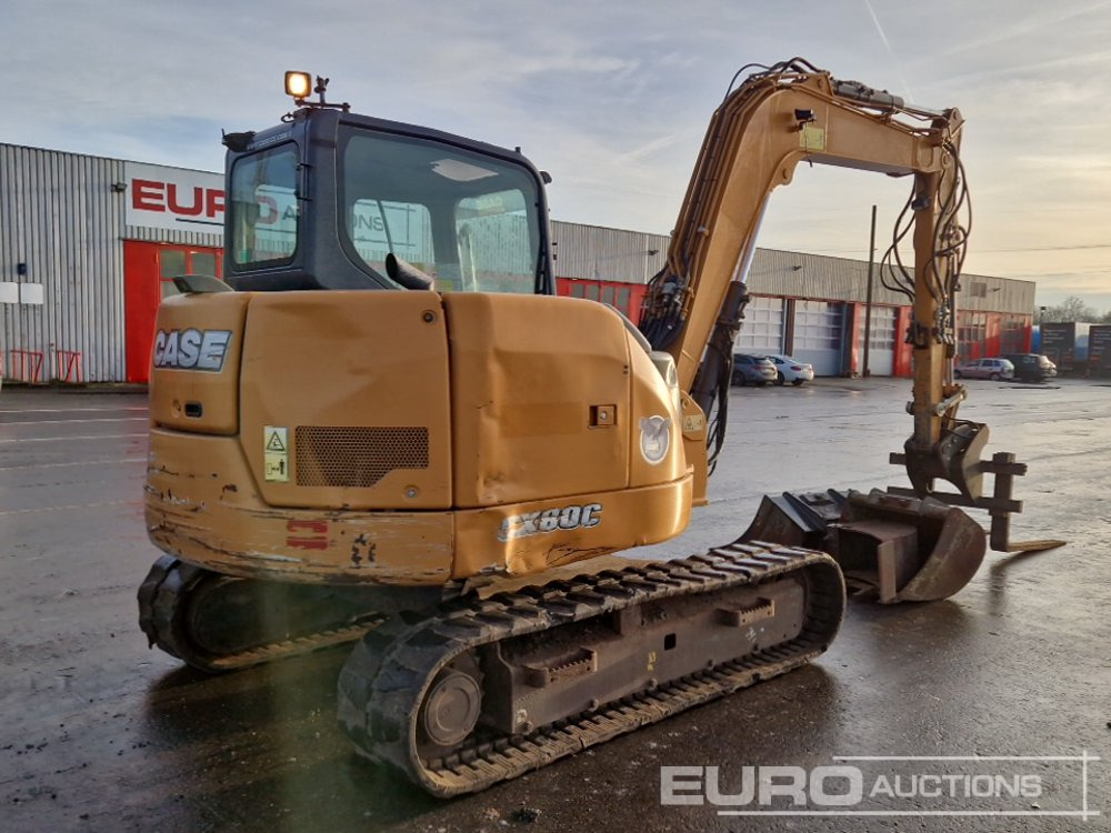 2014 Case CX80C - Mini excavator: picture 5 2014 Case CX80C - Mini excavator: picture 5
