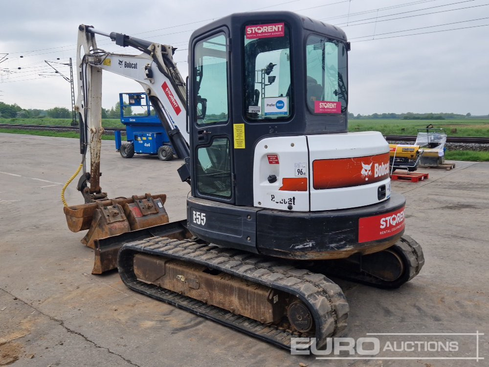 2015 Bobcat E55 - Mini excavator: picture 3 2015 Bobcat E55 - Mini excavator: picture 3