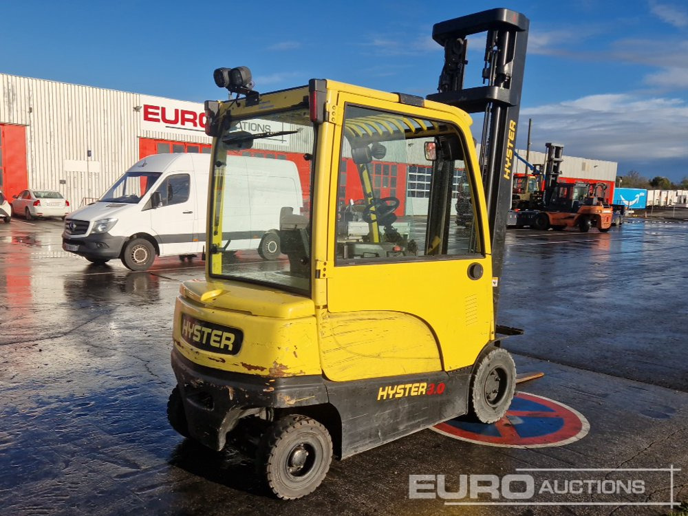 2016 Hyster J3.0XN 3 Ton Electric Forklift, 2 Stage Mast, Forks, - Electric forklift: picture 4 2016 Hyster J3.0XN 3 Ton Electric Forklift, 2 Stage Mast, Forks, - Electric forklift: picture 4