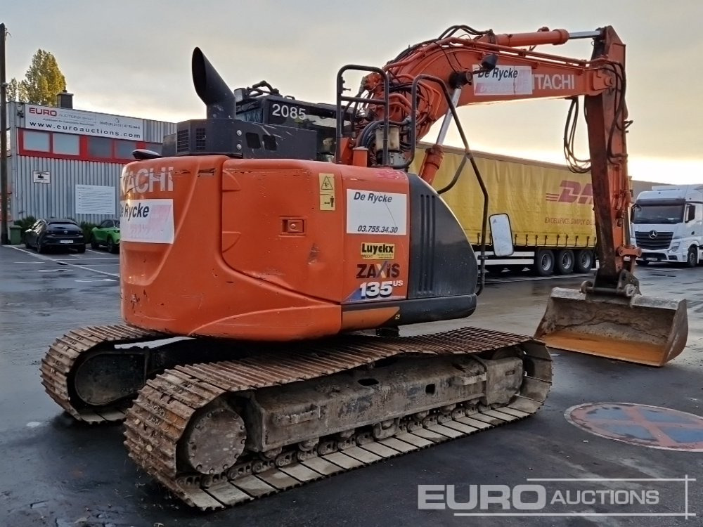 2017 Hitachi ZX135US-6 - Crawler excavator: picture 5 2017 Hitachi ZX135US-6 - Crawler excavator: picture 5