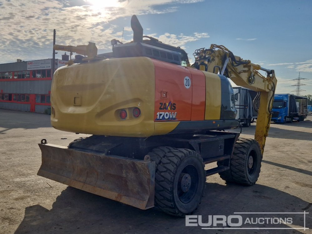 2017 Hitachi ZX170W-6 - Wheel excavator: picture 4 2017 Hitachi ZX170W-6 - Wheel excavator: picture 4
