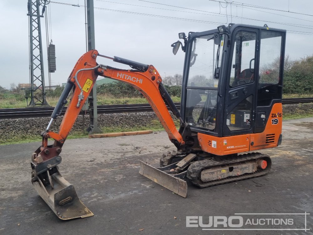 2019 Hitachi ZX19-5A CR - Mini excavator: picture 1 2019 Hitachi ZX19-5A CR - Mini excavator: picture 1