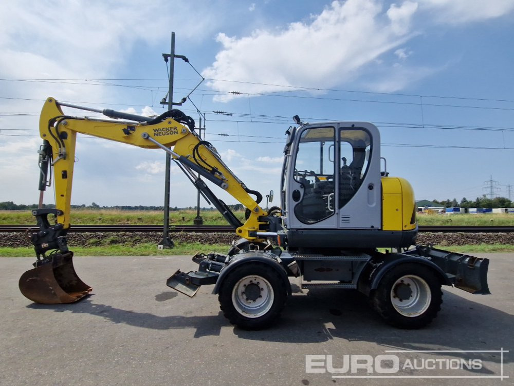 2020 Wacker Neuson EW100 - Wheel excavator: picture 2 2020 Wacker Neuson EW100 - Wheel excavator: picture 2