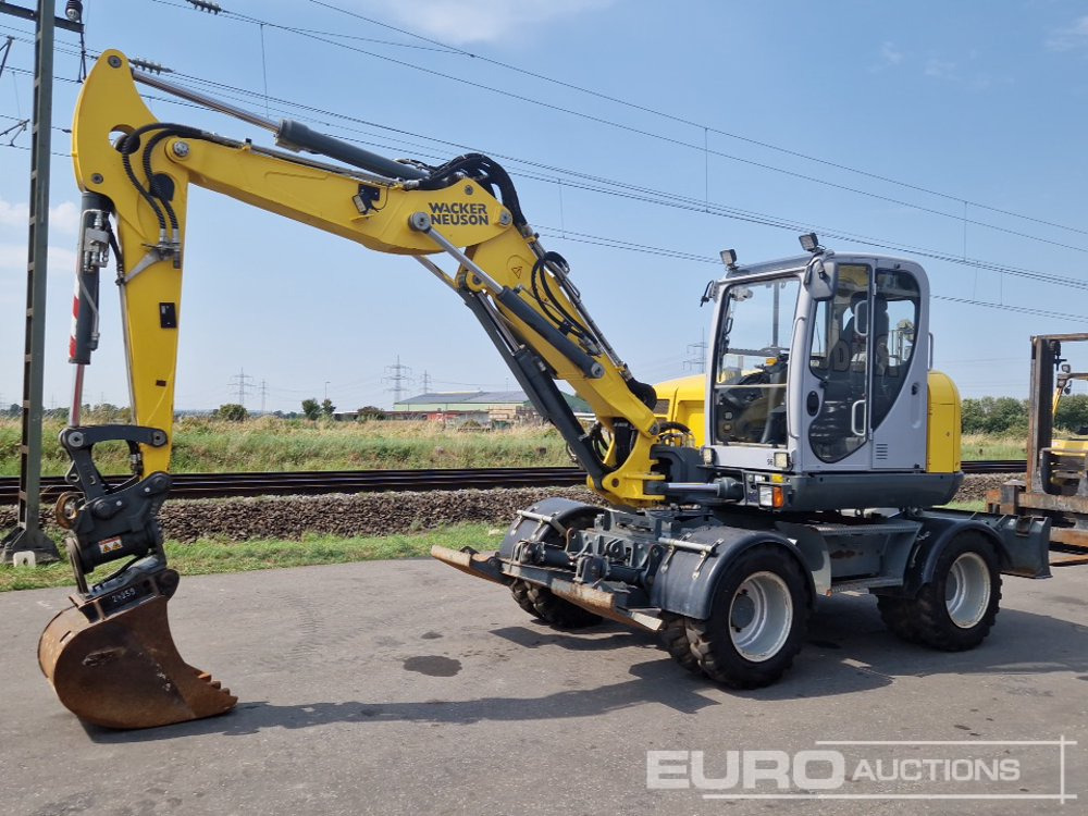 2020 Wacker Neuson EW100 - Wheel excavator: picture 1 2020 Wacker Neuson EW100 - Wheel excavator: picture 1